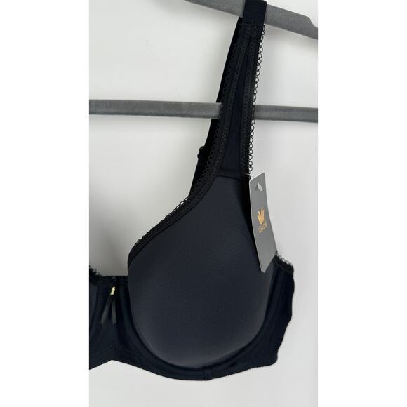 Wacoal Basic Beauty Spacer Underwire T Shirt Bra Womens 34C Black New Intimates - Picture 3 of 11